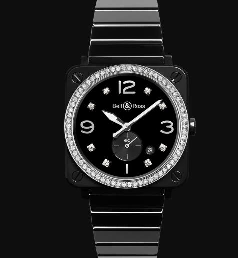 Bell and Ross brs Replica Watch BR S BLACK CERAMIC